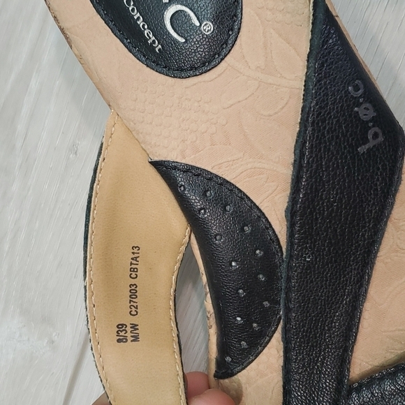 Born B.O.C Womens Wedge Sandals shoes sz 8 - Picture 8 of 9